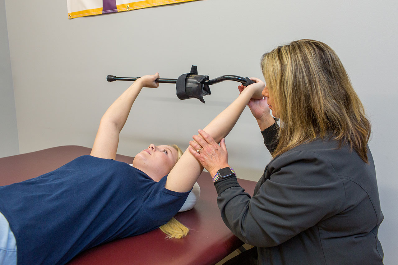 Range of motion and strengthening